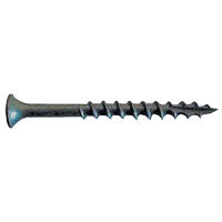 CAMO 0341139 Deck Screw, #8 Thread, 2 in L, Bugle Head, Star Drive, Type 17 Slash Point, Carbon Steel, ProTech-Coated