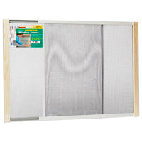 Frost King AWS1837 Adjustable Window Screen, 18in High x Fits 21-37in Wide, Clear
