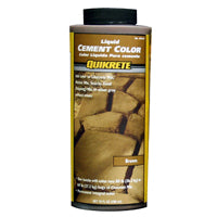Quikrete 1317-01 Liquid Cement Color, 10oz, Brown