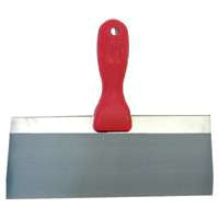 Marshalltown BSTK10P Knife, 10 in W Blade, 3 in L Blade, Steel Blade, Tapered Blade, Contour-Grip Handle, Plastic Handle