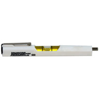 Johnson Level & Tool 500 Pocket Level w/Magnetic Pickup, Silver, 1 Level
