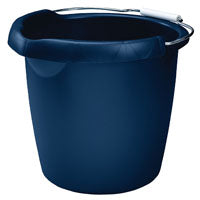 Rubbermaid Roughneck FG296900ROYBL Utility Bucket, 15 qt Capacity, Plastic, Royal Blue