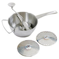 NORPRO 595 Food Mill, 2 qt Capacity, Manual Power, Stainless Steel