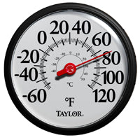 THERMOMETR IN/OUT BLK 13.25 IN