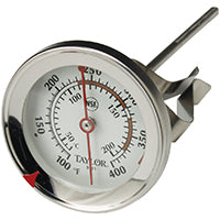 Taylor 5911N Candy/Deep Fry Thermometer, 100 to 400 deg F, Analog Display