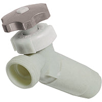 CAMCO 11523 Water Heater Drain Valve, Plastic