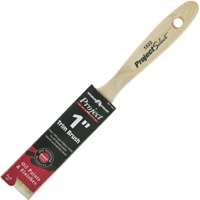 Linzer 1522-1 Paint Brush, 1 in W, 2-1/4 in L Bristle, China Bristle, Beaver Tail Handle