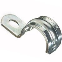 Halex, 3/4 in. Rigid 1-Hole Straps , 61107B, 100 per pack