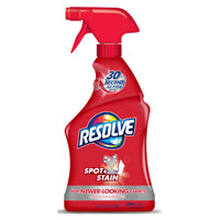 Resolve 1920000601 Carpet Cleaner, 22 oz Spray Bottle, Aqueous Solution, Characteristic, Pale Amber