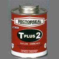 RECTORSEAL T Plus 2 Series 23431 Thread Sealant, 1 pt Can, Paste, White