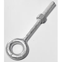 Baron Mfg Eyebolt Size: 3/8" Bulk 24-3/8X2-1/2