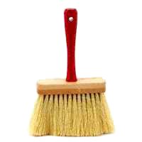 DQB 11956 Masonry Brush, 6-1/2 in L Brush, Tampico Bristle, White Bristle, Hardwood Handle