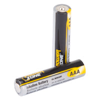 PowerZone LR03-4P-DB Battery, 1.5 V Battery, AAA Battery, Alkaline, Manganese Dioxide, Potassium Hydroxide and Zinc