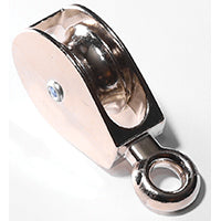 BARON 0174ZD-1-1/4 Tackle Pulley, 5/16 in Rope, 1-1/4 in Sheave