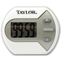 Taylor 5806 Timer, LCD Display, 99 min, White