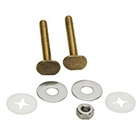 FLUIDMASTER 7111 Bowl-to-Floor Bolt, Brass