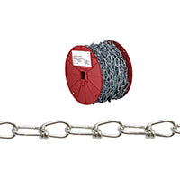 Campbell 0722627 Loop Chain, 155 lb Working Load Limit, #1, Low Carbon Steel, Zinc