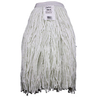 Zephyr Z-Ray 10616L Wet Mop Head, 16 oz Headband, Synthetic Yarn, White