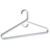 Merrick C86311SHW WHT White Super Heavy Weight Tubular Hanger With Hook 3 Count