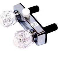 US Hardware RV-012B Exposed Shower Valve, Plastic, Knob Handle