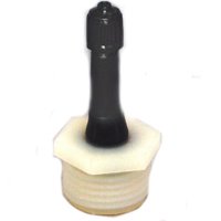 US Hardware RV-200C Blow Out Plug, 50 psi Pressure, Plastic