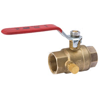 Southland 107-754NL Ball Valve, 3/4 in Connection, FPT x FPT, 500 psi Pressure, Brass Body