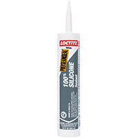 Loctite POLYSEAMSEAL 1508975 Silicone Sealant, White, -30 to 250 deg F, 10 oz Cartridge