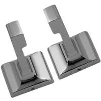 Boston Harbor L711-26-03 Dual-Robe Towel Bar Post, Zinc, Chrome
