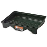 WOOSTER Big Ben BR412-21 Paint Tray, 16 in L, 21 in W, 1 gal Capacity, Polypropylene Co-Polymer, Green