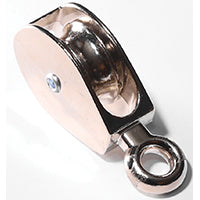 BARON 0174ZD-1/2 Tackle Pulley, 5/32 in Rope, 1/2 in Sheave