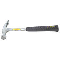 Estwing E3-20S Nail Hammer, 20 oz Head, Rip Claw, Smooth Head, Steel Head, 13-3/4 in OAL