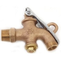 B & K 109-224 Heavy-Duty Drum and Barrel Faucet, 3/4 in Connection, MPT x Hose, Bronze Body
