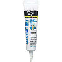 DAP 18408 Acrylic Latex Caulk, White, 5.5 fl-oz Tube