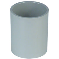 Carlon E940FR-CTN Conduit Coupling, 1 in Socket, 1.21 in ID x 1.625 in OD Dia, 2 in L, PVC, Gray