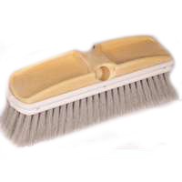 DQB 11713 Washing Brush, 2-1/2 in L Trim, 9 in OAL, Synthetic Trim, Poly Handle