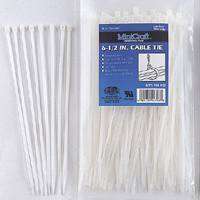 MINTCRAFT CV165-1003L ProSource Cable Tie, Nylon, 6-1/2 in L, 6.5", Clear