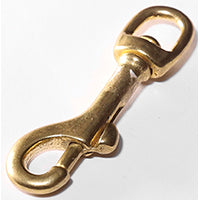 BARON 5025B-3/8 Bolt Snap, 80 lb Working Load, Bronze, Polished