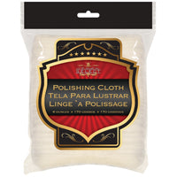 SM ARNOLD 85-710 Polishing Cloth, 6 oz, Polyester, Natural