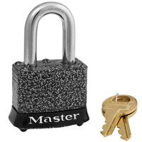 Master Lock 380D Laminated Lock with Rustoleum, 1-9/16-inch