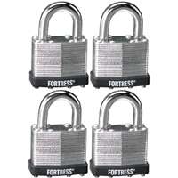 PADLOCK STL KD VRTCLR 1-1/2IN