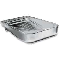 WOOSTER Hefty Deep-Well R405-13 Paint Tray, 19 in L, 13 in W, 3 qt Capacity, Steel, Clear