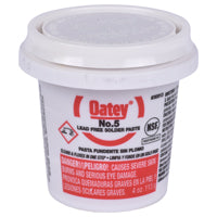 Oatey 30013 Flux, 4 oz, Paste, Yellow