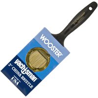 WOOSTER Z1120-3 Paint Brush, 3 in W, 2-15/16 in L Bristle, China Bristle, Varnish Handle