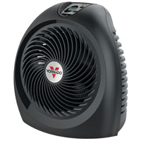 VORNADO AVH2 Series EH1-0104-06 Smart Vortex Heater, 13 A, 120 V, 750/1500 W, 5120 Btu Heating, 2-Heating Stage