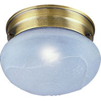 Boston Harbor F14AB01-8063-3L Single Light Round Ceiling Fixture, 120 V, 60 W, 1-Lamp, A19 or CFL Lamp