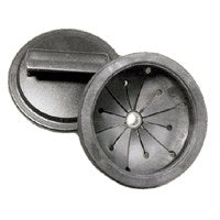 Waste King 1025 Splash Guard and Stopper, Neoprene, Black, Garbage Disposal