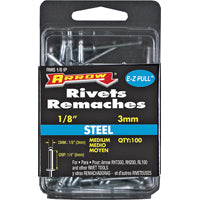 Arrow Fastener RMS1/8IP Medium Steel 1/8-Inch Rivets, 100-Pack