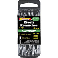 RIVET SHORT ALUM 1/8X1/8IN