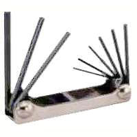 Eklind 20511 Classic Fold Up Hex Key Set 5 Count
