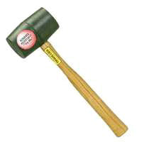 Estwing DH-18 Mallet, 18 oz Head, Deadhead, Rubber Head, 15 in OAL